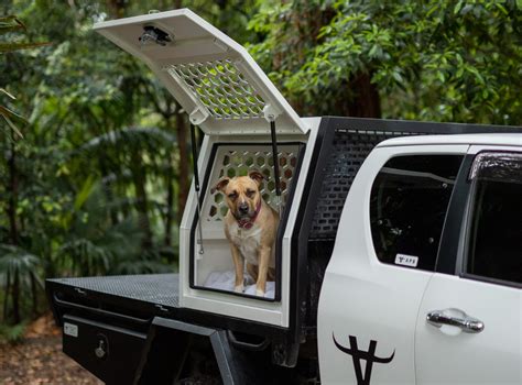 steel ute dog box|insulated dog box.